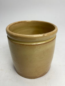 Yellow pottery