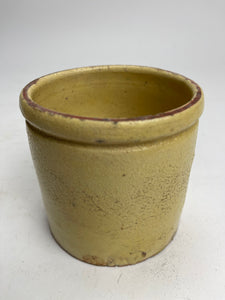 Yellow pottery