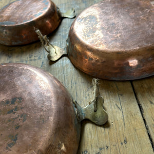 Copper Pan Set