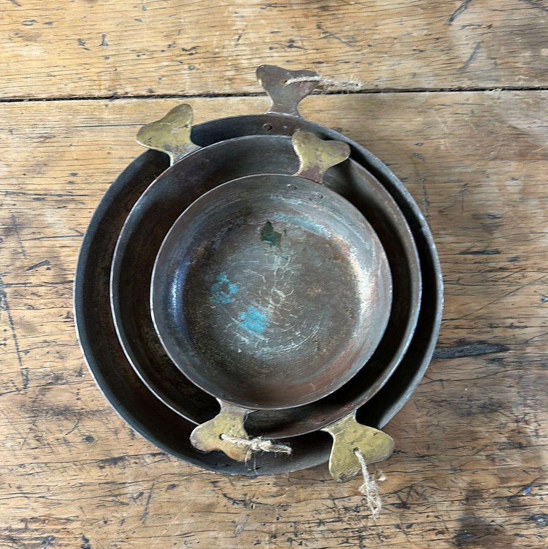 Copper Pan Set